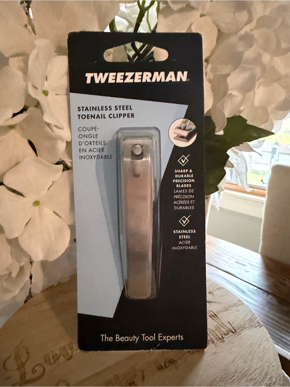 Tweezerman Stainless Steel Toenail Clipper NEW IN PACKAGING